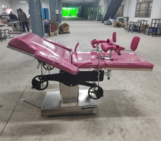 工場価格の電気検査の婦人科の手術室の配達ベッドの作動の産科テーブル