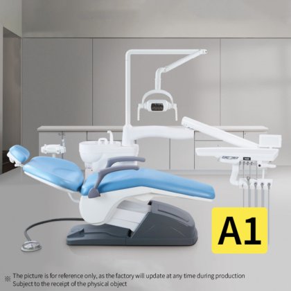 フラワーメディカルモダンデンタルチェアユニットLEDランプデザイン快適で経済的なデンタルユニット