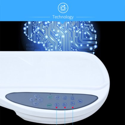 フラワーメディカルモダンデンタルチェアユニットLEDランプデザイン快適で経済的なデンタルユニット