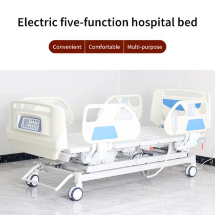 ICU 電気医療 5 クランク看護病院ベッド 5