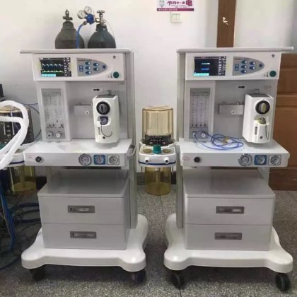 最も新しい設計 ICU 装置複数の変数携帯用麻酔機械工場価格