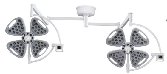 天井は調節可能な衛生検査隊ランプ LED の外科 Shadowless ライトを取付けました