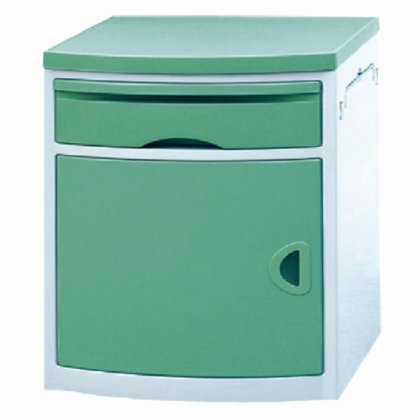 患者のための靴の棚が付いている医学の鋼鉄プラスチック ABS 枕元のテーブル