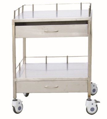 病院のステンレス鋼のプラスチック Anesthesic 機械薬剤の ABS 麻酔のカート