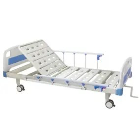熱い販売の手動医学のベッドの 1 つの不安定な手動病院用ベッド