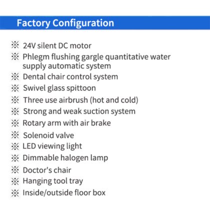花医療歯科椅子ユニットセット価格ポータブル歯科機器歯科椅子