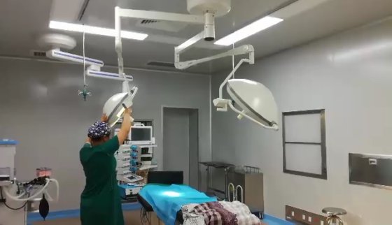 二重ヘッド無影灯手術用無影灯ハロゲン手術灯