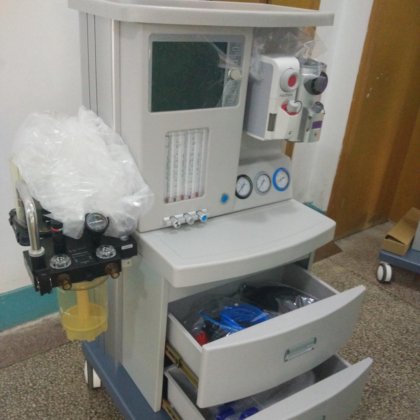 移動式病院 Das 麻酔装置機械大人の麻酔外科医学の携帯用麻酔機械