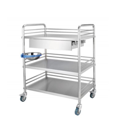 実験室の病院のための医療機器のステンレス鋼の生殖不能の病院のカートの医療機器のトロリー