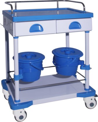 病院の家具の引出しが付いている贅沢なAbsの忍耐強い医学の緊急事態の医学のトロリー伸張器