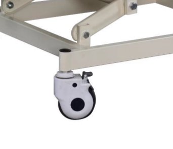 病院用家具 2 クランク手動ベビーベッド ベビーベッドの子供の金属製のベッドと Siderails