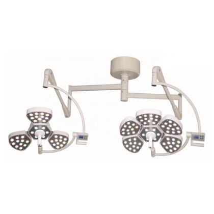 医学 LED 操作ライト Shadowless ランプの倍の頭部の外科作動ランプ