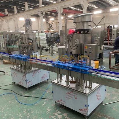 小型分体式玻璃瓶苏打水灌装机