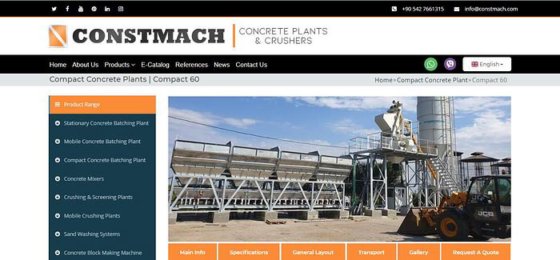 コンパクトコンクリートプラント