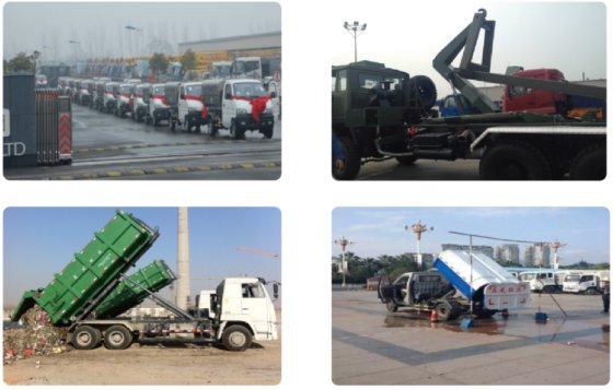 垃圾收运/7-吨吨车厢可卸式垃圾车20T