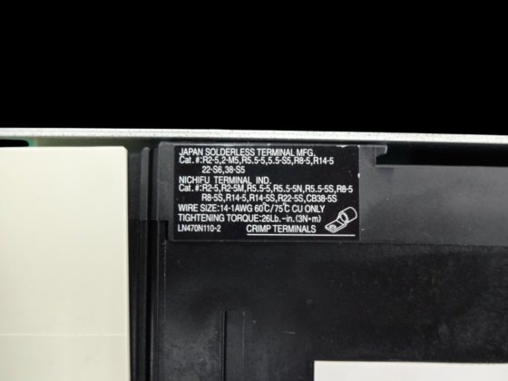 メインスイッチ NV50-SRU3030