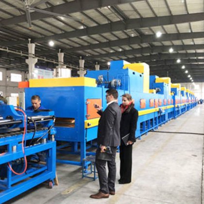 Baina NBR、PVC橡塑保温板管生产线