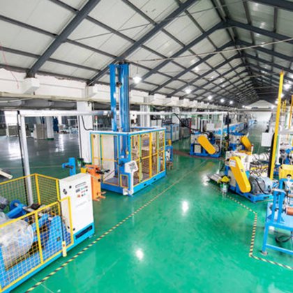 Baina 橡胶三层共挤微波硫化生产线