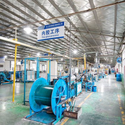 Baina 编织胶管生产线