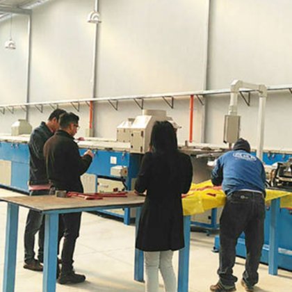 Baina 硅胶挤出硫化生产线