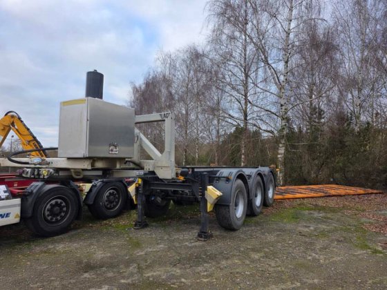 傾斜シャーシ 20"、リフト軸、収納箱 ステンレス鋼