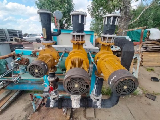 Bitzer 6FA ammonia compressor in Moscow, Russia