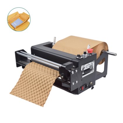 External Cutter Kraft Cushion Making Void Pad Fill Paper Bubble ...