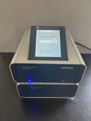 Lonza 4D Nucleofector Nucleofection Transfection System Core Unit & X ...