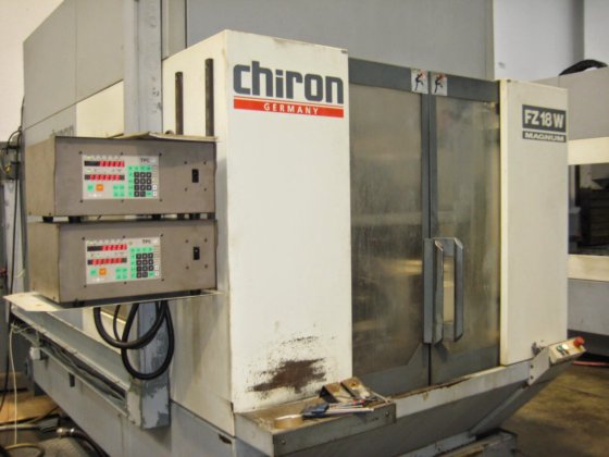 Chiron FZ18W 4 axis 2-pallet