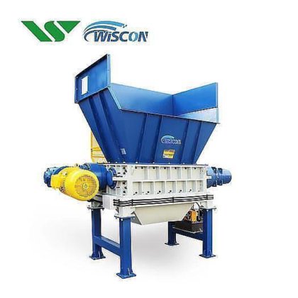 易于处理的城市大件垃圾双轴硬塑料破碎机