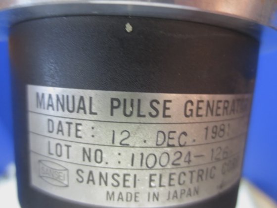 SANSEI MANUAL PULSE GENERATOR 110024-126