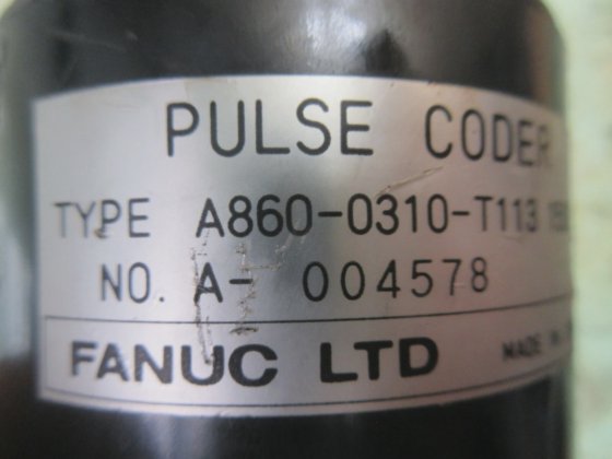 FANUC PULSE CODER A860-0310-T113 A-004578