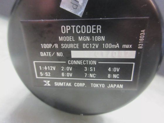 OKUMA SUMTAK OPTCODER MGN-10BN DC12V