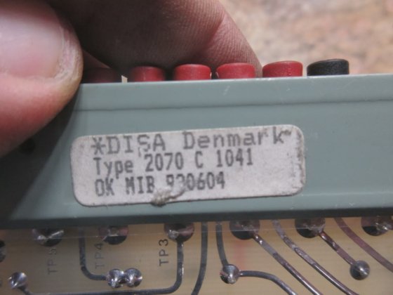 DISA CIRCUIT BOARD 2070 C