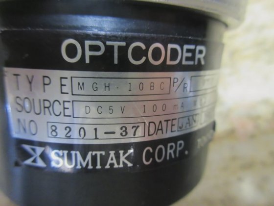 SEIKI SUMTAK OPTCODER TYPE MGH-10BC