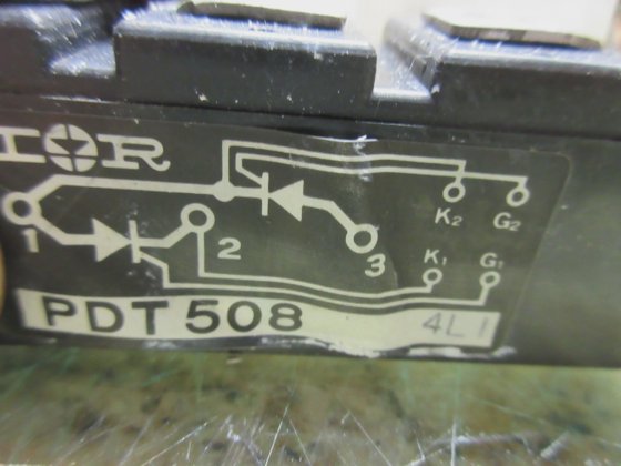IOR RELAY UNIT PDT508 4LI 4L1 CNC EDM POWER MODULE EACH 1 in Los ...