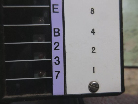 MODICON BCD INPUT UNIT B237