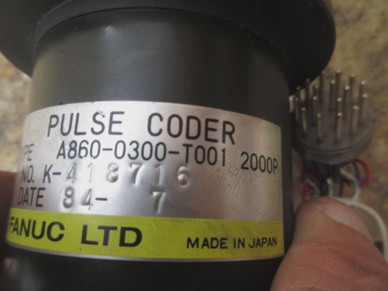 FANUC PULSE CODER A860-0300-T001 2000P