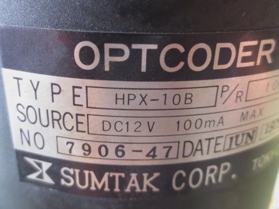 SUMTAK ENCODER OPTCODER HPX-10B DC12V