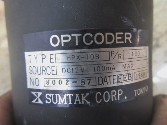SUMTAK OPTCODER HPX-10B DC12V 100MA