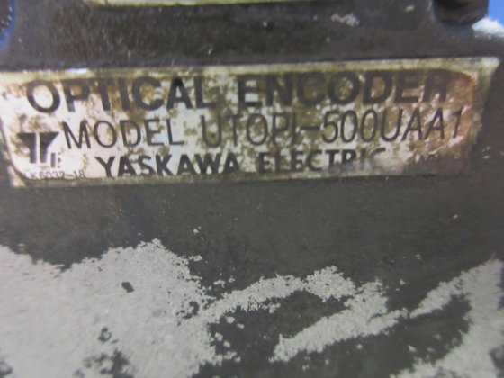 YASKAWA AC SERVO MOTOR USAFED-02FB1