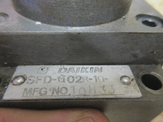 DAIKIN EMCODER UNIT SFD-G02R-10- MFG