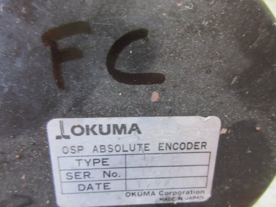 OKUMA OSP ABSOLUTE ENCODER TYPE