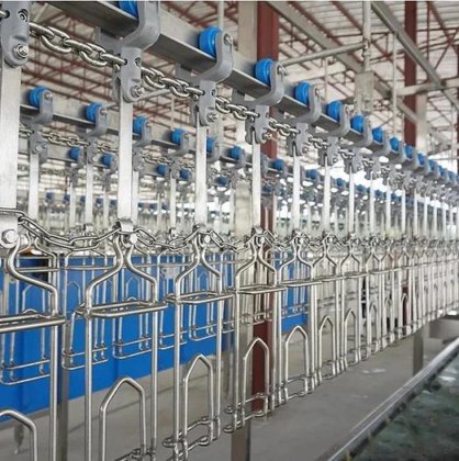 先进的家禽屠宰设备屠宰场生产线 用于农业机械和设备的拔鸡毛机