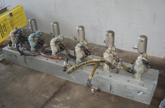 six(6) used 1/2" Airpowered Double