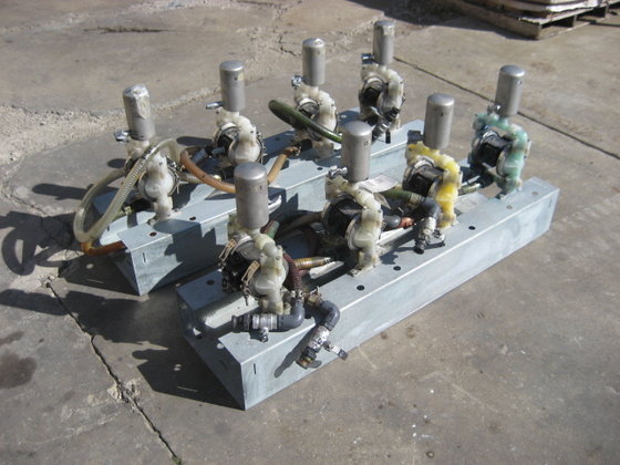 1/2" Airpowered Double Diaphragm Pumps