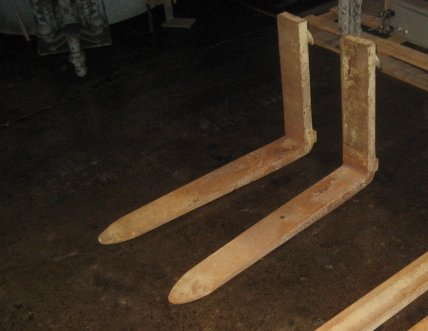 Used Forklift Forks 2084 in