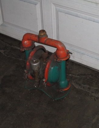 1.25" Wilden Double Diaphragm Pump.