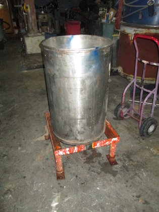 60 gallon Stainless Steel Vertical
