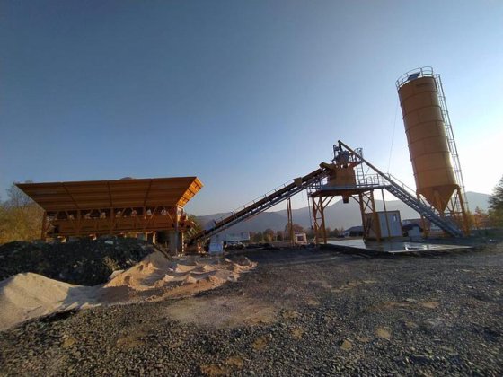 コンクリートバッチングプラント